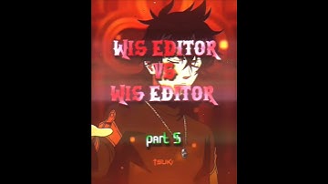 Wis editor vs Wis editor part 5 #animeedit #vegeta #edit #vegetto #goku #vegita #animegif #editing