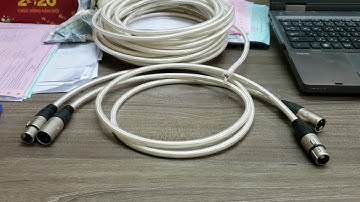 Dây tín hiệu canon đực cái  mạ bạc tinh khiết giá 800k / 1 cặp sdt O344382591