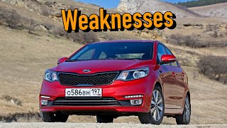 Used Kia Rio (QB) 3 Reliability | Most Common Problems Faults and Issues