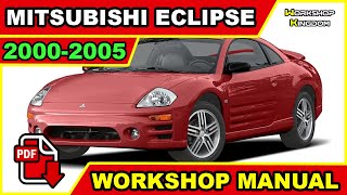 MITSUBISHI ECLIPSE (2000-2005) Workshop Service Repair Wiring Manual - ENGLISH - Download PDF