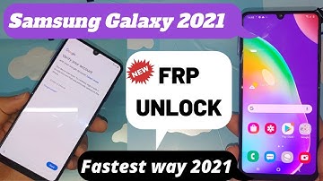 Samsung A31/A51/A21s/A71 Frp Bypass 2021 The Easiest And Fastest Way