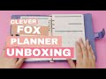 Clever fox planner unboxing  budget and pro planner a4 review