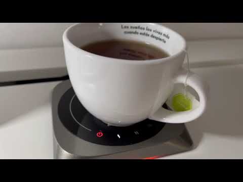 KitchenBoss Calentadora de Tazas Cafe Calentador, Práctico para mantener caliente la bebida