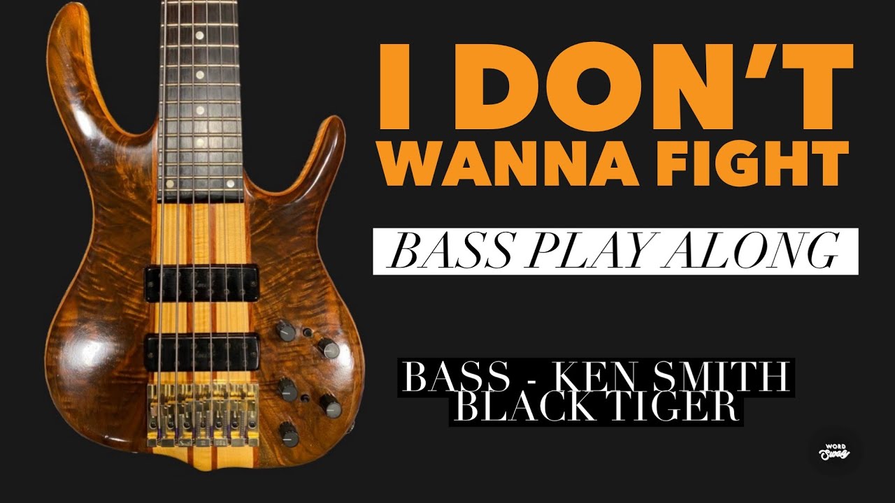 I DON'T WANNA FIGHT | Tina Turner | Bass Cover (Notation & TAB available in description)