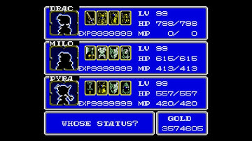 Shining in the Darkness - Party LV99 VS Dark Sol