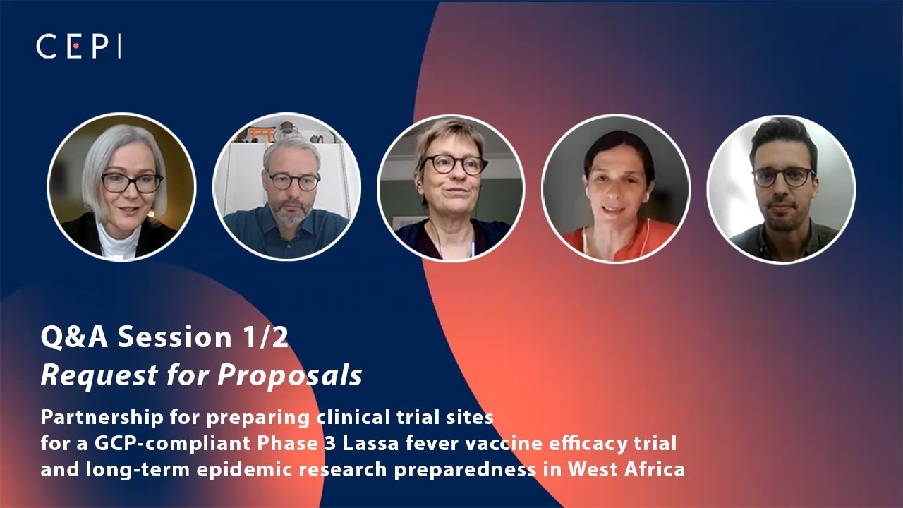 Cepi R CEPI Request for Proposal - Q&A Session 1/2 - YouTube