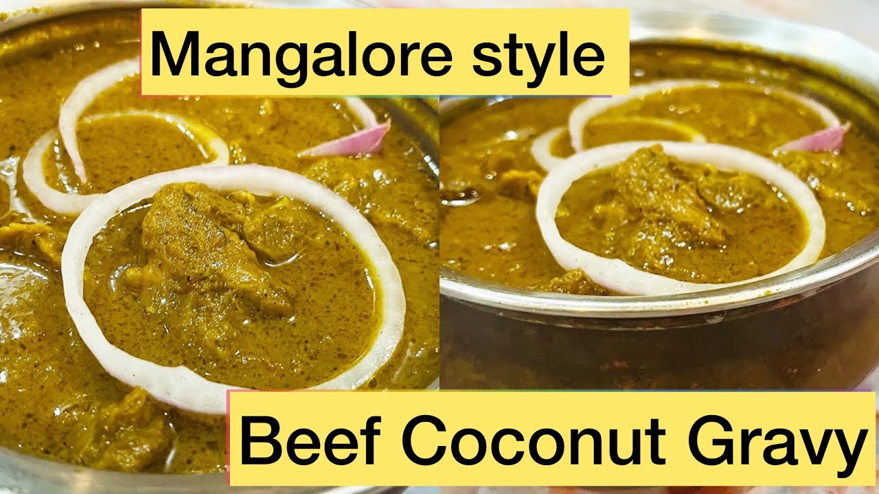 Mangalore Style ರೋ ಎರ್ಚಿ ಗ್ರೇವಿ🌸| ನಿಘ ಇಘನೆ ಒರ್ಕ ಅಕುರು ನಲ್ಲೋ ಒರು ಕಮ್ಮನೆ|beef coconut gravy |beary 