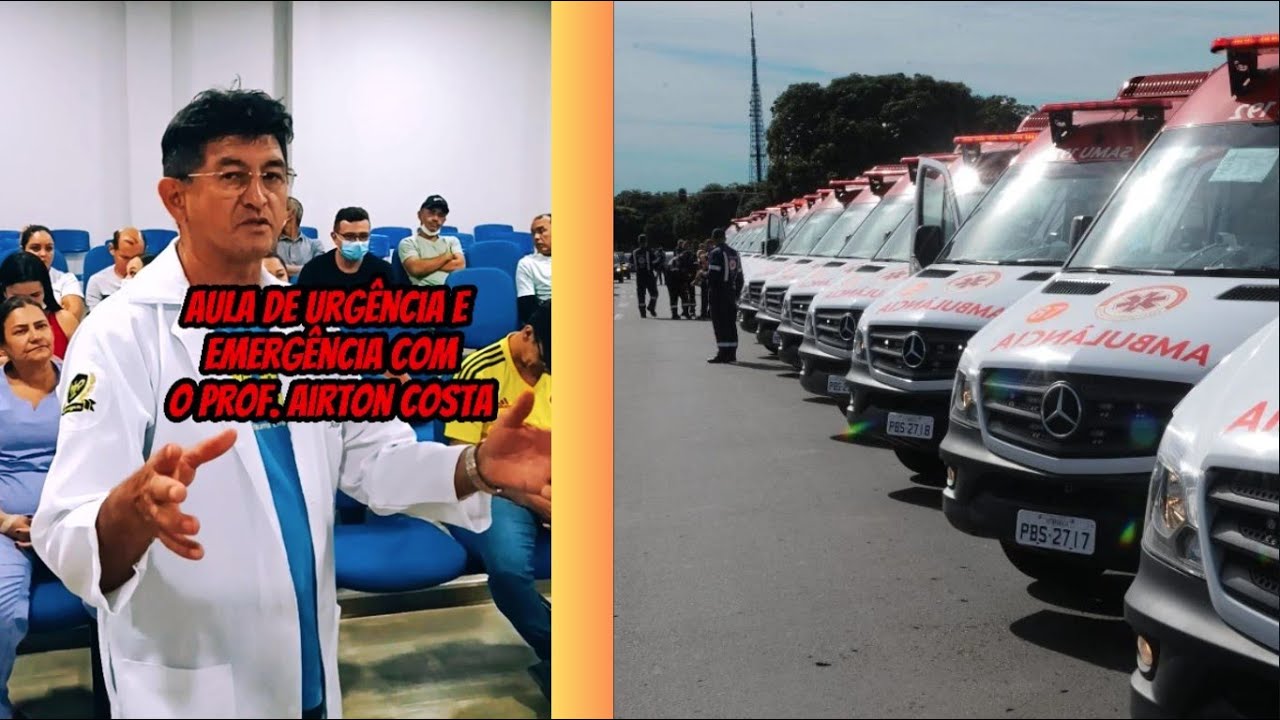 Estivemos com o Professor Airton Costa, na aula de urgência e Emergência em Pentecoste.