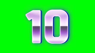 Green Screen New Video Effect Flame Countdown Fire Based 2021