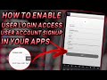 PART 2 HOW TO ADD LOGIN PAGE IN YOUR APP AND IN YOUR TOOLKIT WITHOUT ANY CODDING CREATE APP&TOOLKITS