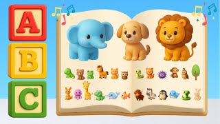 abc animals song learn alphabet animals phonics kids