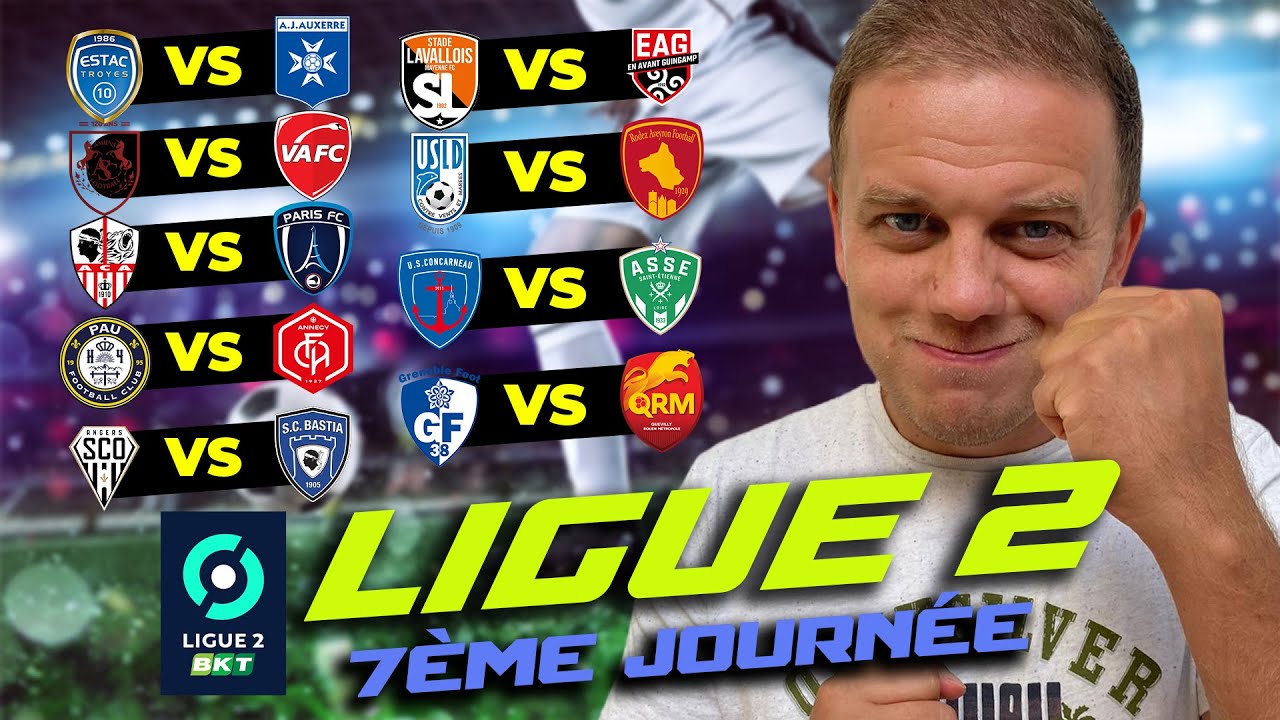 MES 10 PRONOSTICS LIGUE 2 / TROYES - AUXERRE / LAVAL - GUINGAMP / ANGERS - BASTIA