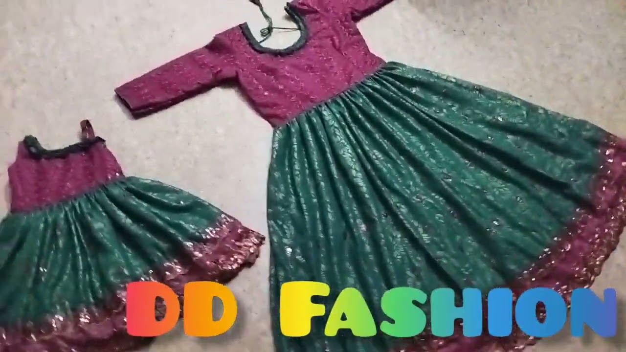 அம்மா மற்றும் மகளின் அழகான😍💓(frack design by DD Fashion😊👍✨) 🙏☝👍✌💯👉👍