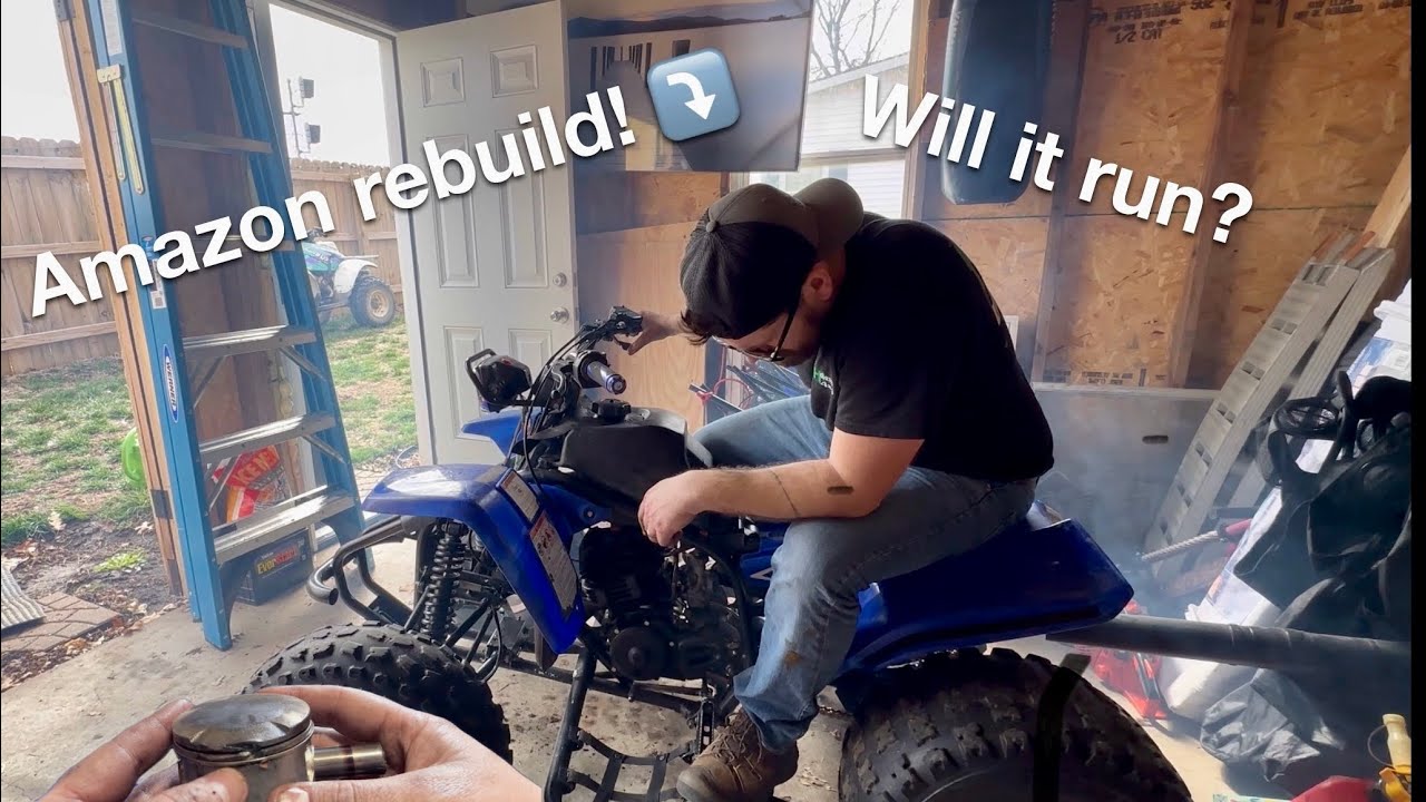 Yamaha Blaster 200 1999 года. Дешевая и грязная переделка. Заведётся и поедет?