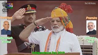 Indian National Anthem (1947-2022) | Jana Gana Mana at Red Fort on Every Independence Day| PM speech