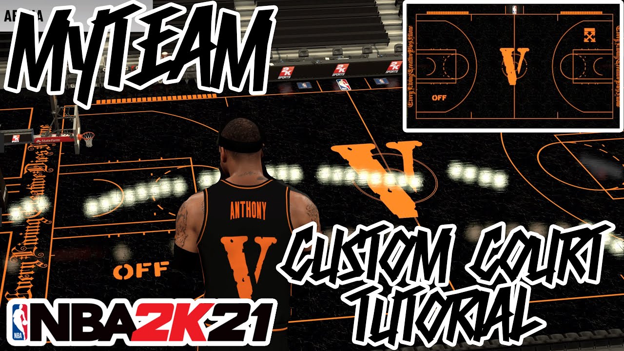 CUSTOM JERSEY TUTORIAL! NIKE OFF-WHITE UNIFORM! NBA 2K21 MyTeam! GOAT!  HYPEBEAST! OFF WHITE EDITION 