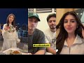 سيدرا ورامي إفطار بمطعم مغربي وقعدة تعارف 