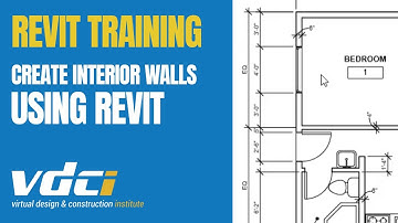 Revit Training: Create Interior Walls Using Revit
