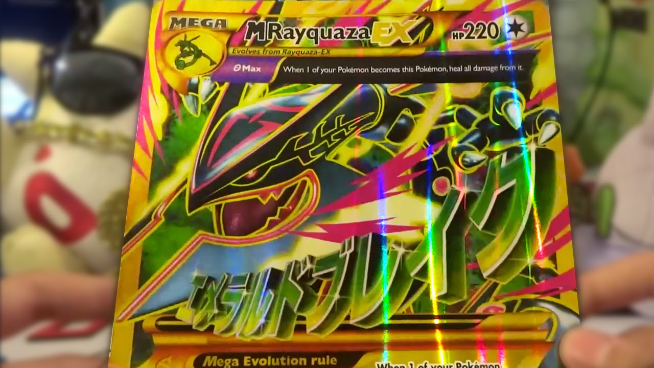 The gang's all here! Well, kinda (Shiny Rayquaza-EX Box pulls