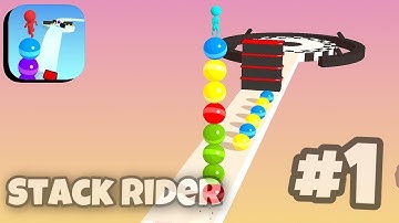 Stack Rider Gameplay | All Levels #1
