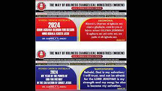 WOHEM WATCHWORD 2024