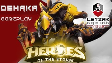 Heroes of the Storm (Gameplay) - Dehaka Meta Build (HotS Dehaka Gameplay Quick Match)