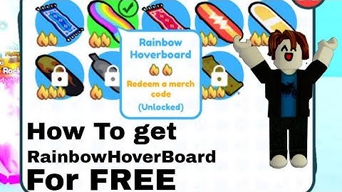 😉 I GOT THE RAINBOW HOVERBOARD in Pet Simulator X!