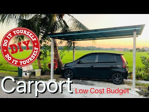 Video: Bagaimana untuk membina carport logam?