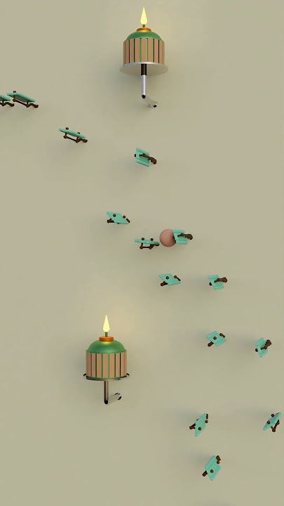 Suasana Di Hari Raya - Anuar Zain & Ellina | Drop Ball Animation #3danimation #animation #hariraya