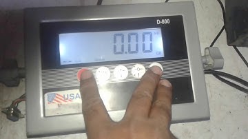 Sang D 800 Baud Rate Setting Method USA Max Technology Indicator