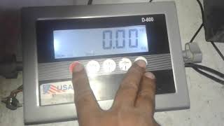 Sang D 800 Baud Rate Setting Method USA Max Technology Indicator
