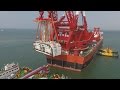 China installing final segment in world’s longest sea construction project