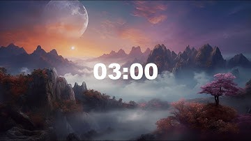 3 Minute Timer with Music | Eternal Calm Music