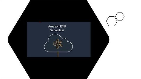 AWS EMR serverless features