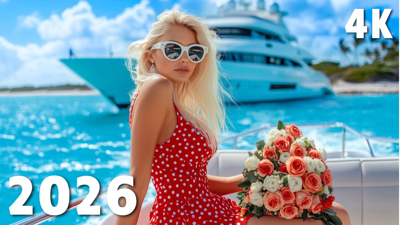 Роскошный дип-хаус микс 2026 🌴 | Расслабляющая лаунж-музыка для Smart TV – 4K | Lento Deep House