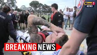 Mitch Robinson Hospitalized After Scary Neck Injury in Local Footy Match