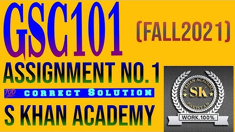 GSC101 Assignment NO 1 correct solution ||Newton