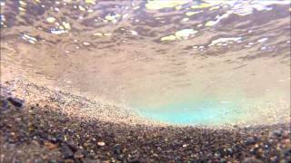 Underwater video of sediment transport in Akutan, Alaska by High Tide Exploration