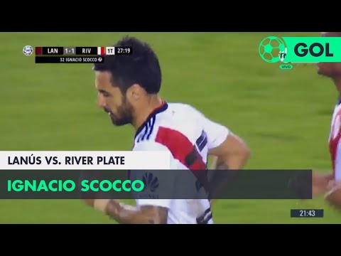 Ignacio Scocco (1-1) Lanús vs River Plate | Fecha 7 - Superliga Argentina 2018/2019