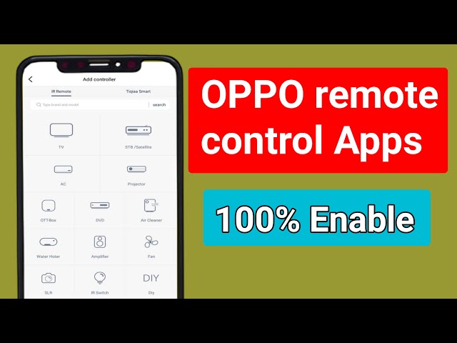 Remote Control Apps in OPPO Mobile 2024.How to use or enable remote control apps on Oppo mobile 2024 class=