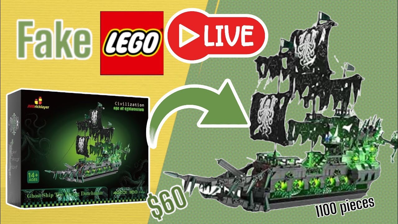 🛑building a fake Lego set, #jmbricklayer #fake #lego - YouTube