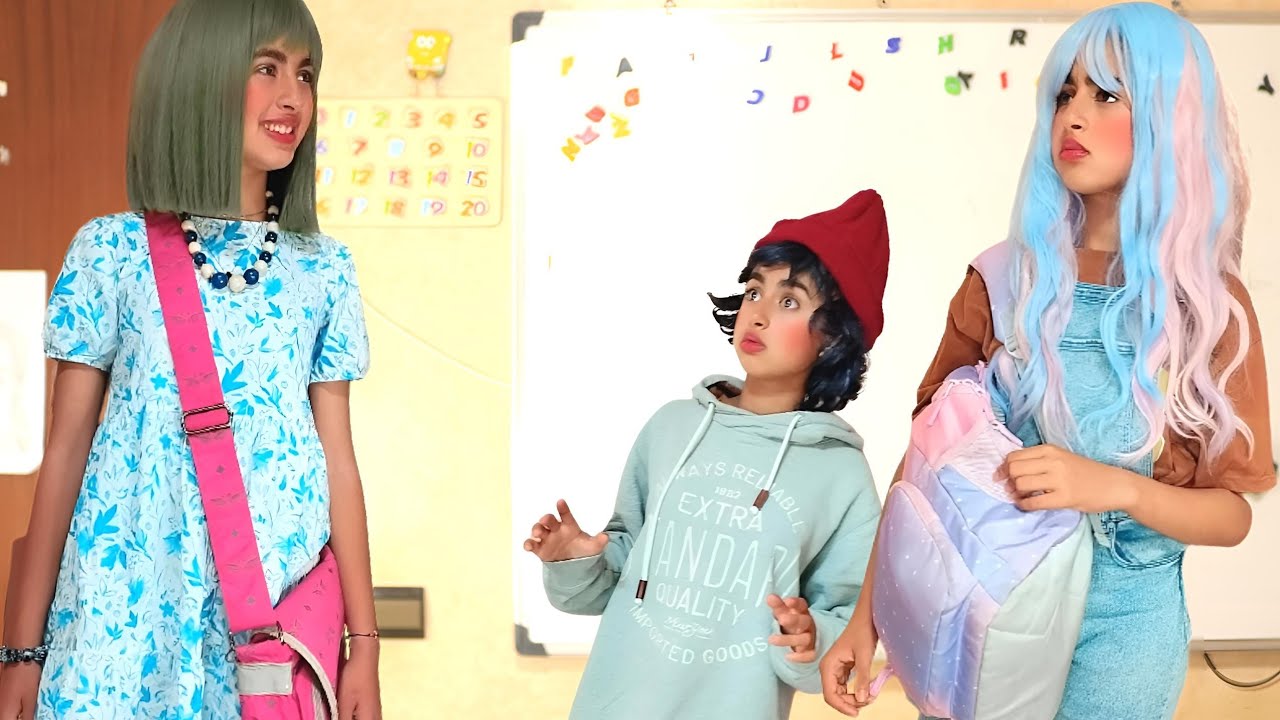 ميساء دابزات مع بنت المعلمة 💥