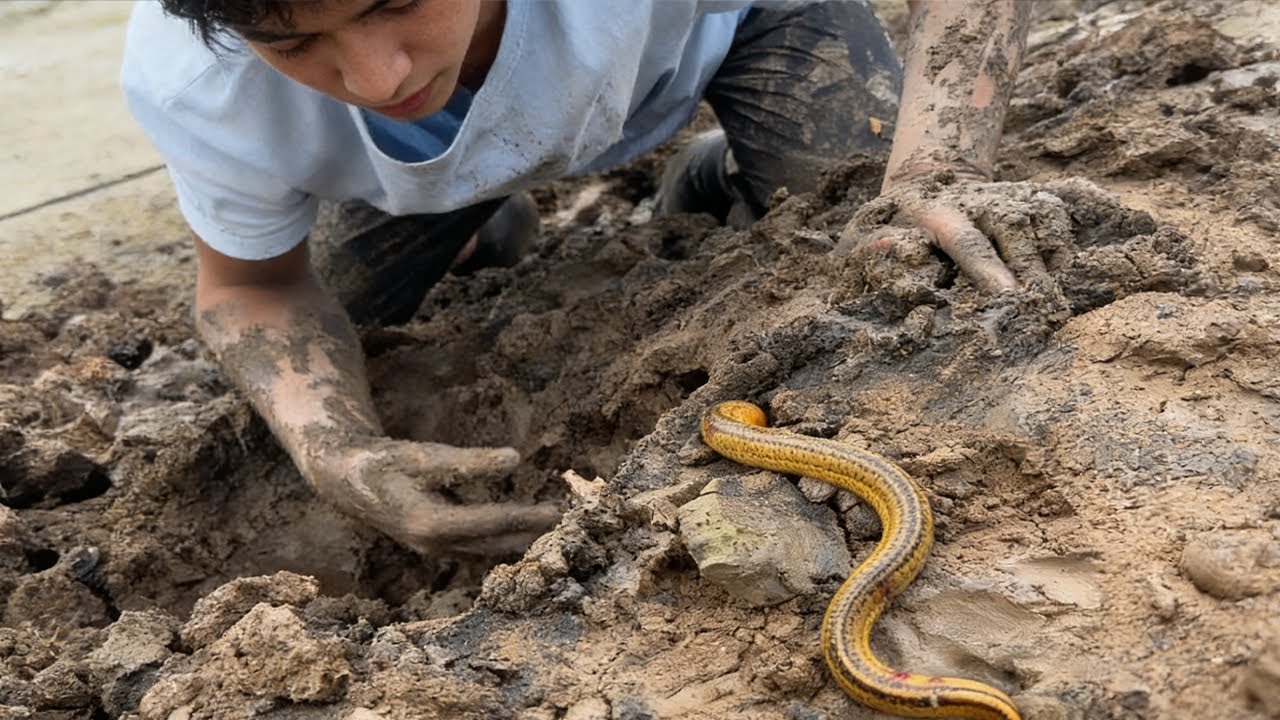 看看今天這個塘能抓到多少條一斤以上的，這種情況下的鱔魚是最好抓的#fishing #大熱門