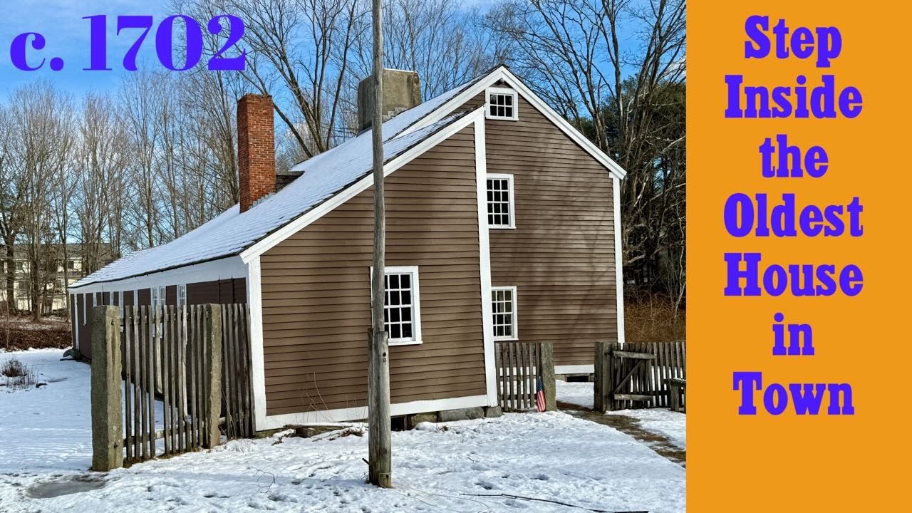 Гаррисон-Хаус, около 1702 г., Челмсфорд, Массачусетс: Загляните внутрь старейшего дома в городе -...