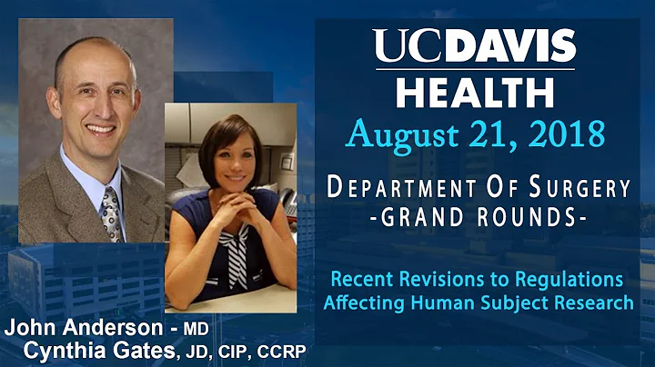 Regulations Affecting Human Subject Research  - Jo...