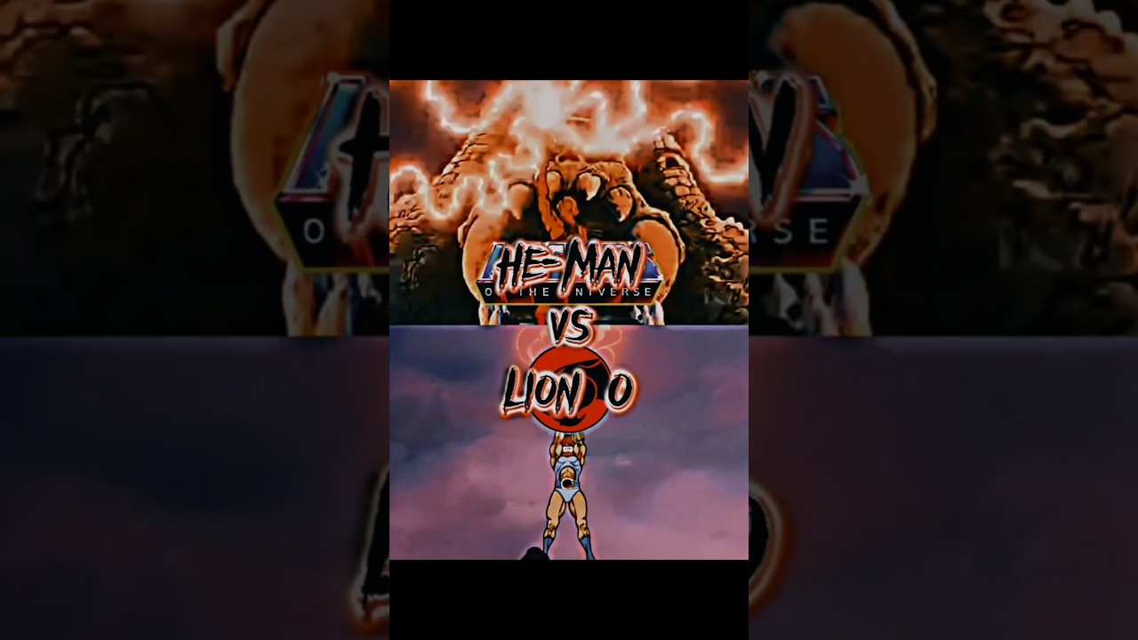 He-Man vs Lion O