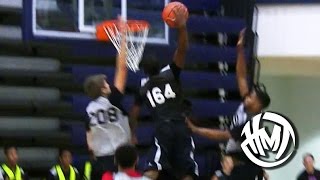 14 Year Old Jalen Preston Dunks All Over Kid At Cp3 Camp