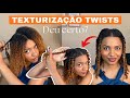 TESTEI A TEXTURIZAÇÃO COM TWISTS NO MEU CABELO CRESPO. Funcionou??