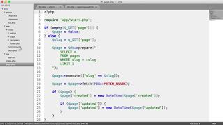 Learn PHP  Basic CMS 5