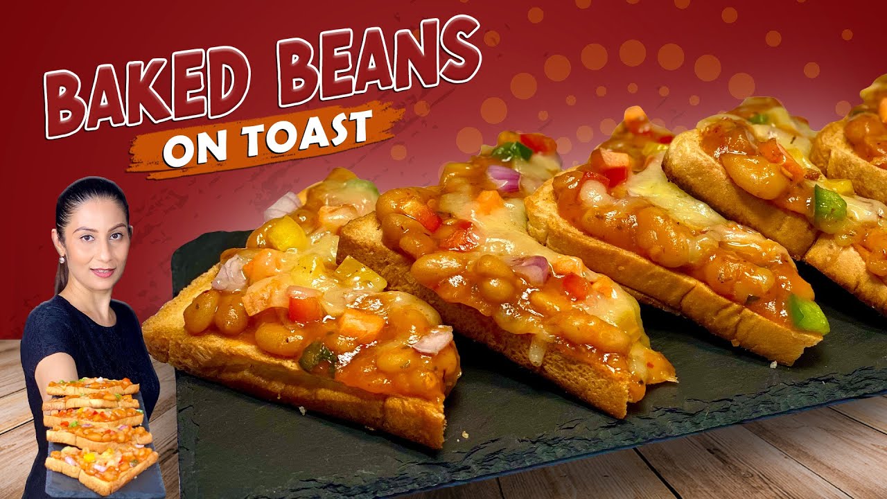 Baked Beans on Toast I Baked Beans Pizza Homemade Baked Beans Pizza